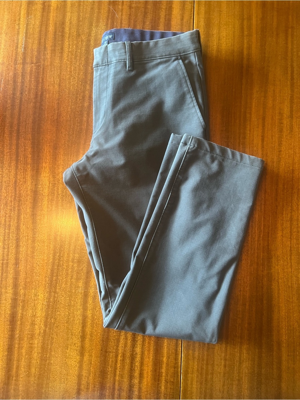 J. Crew Men's Chinos in Charcoal